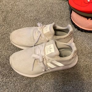 White Adidas Tennis shoes